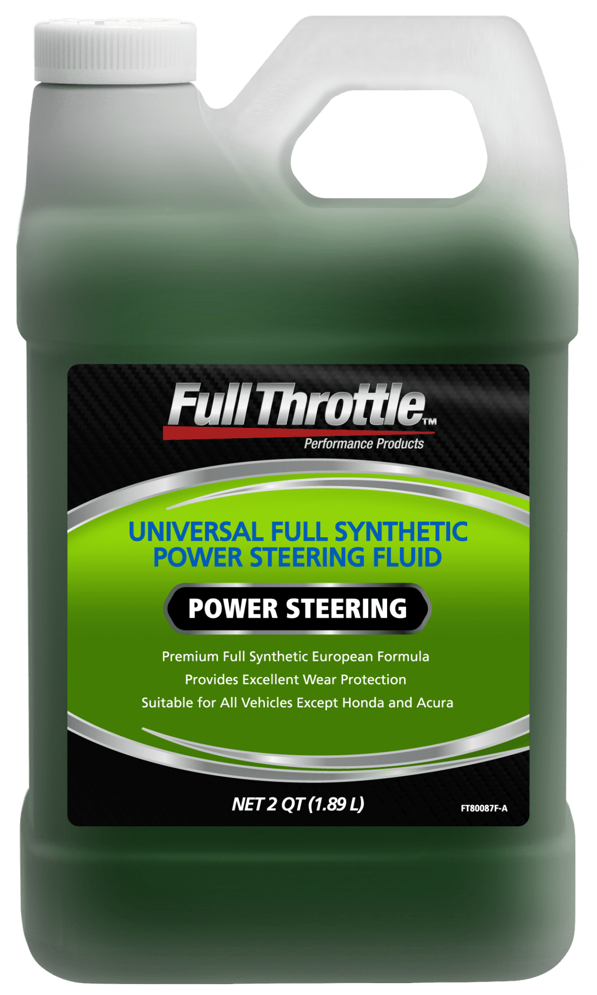 Full Throttle™ Universal Full Synthetic Power Steering Fluid